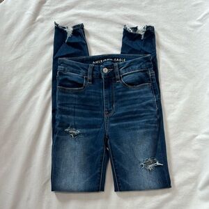 American Eagle super hi-rise jegging